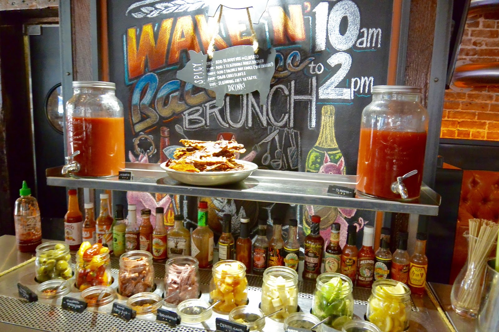 bloody mary bar condiments