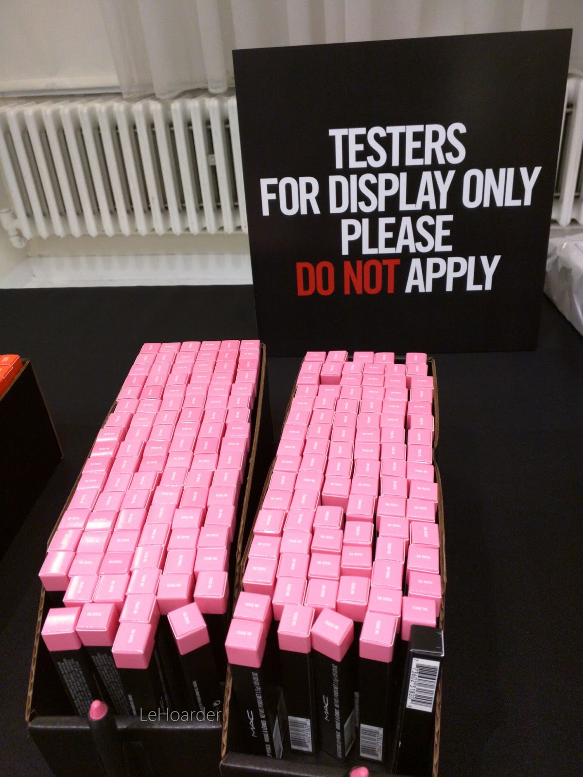 nyc day with mini me mac sample sale haul le hoarder mac sample sale