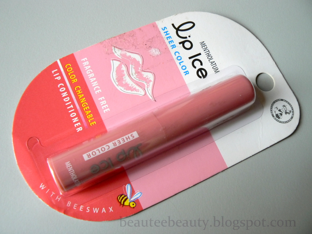 Beautee Beauty Malaysian Beauty Blog Review Lip Ice Sheer Colour