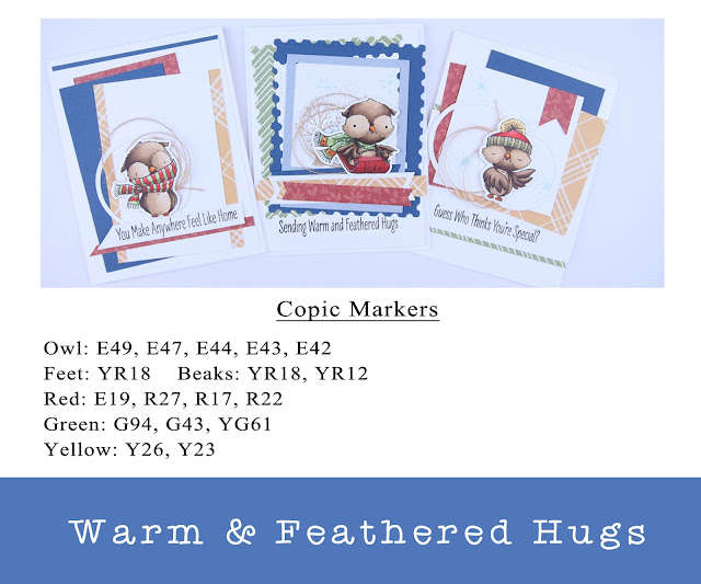 Heather's Hobbie Haven - Warm & Feathered Hugs Card Kit