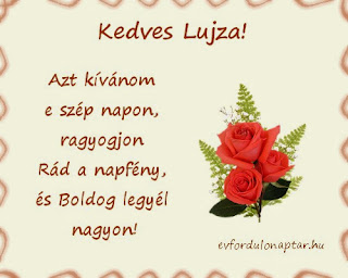 Március 2 - Lujza névnap - Képes névnapi köszöntő - Névnapodon Sok Szeretettel Köszöntelek Lujza névnap