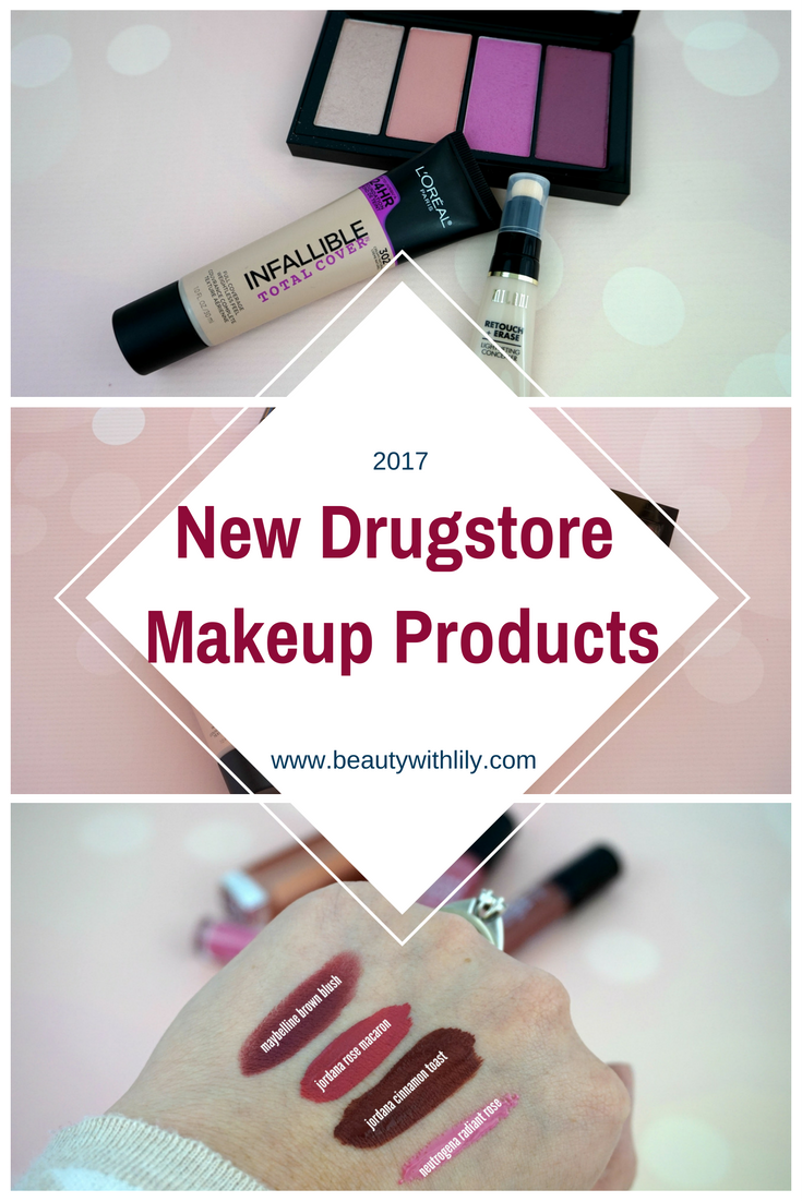 New Spring 2017 Drugstore Makeup Products | beautywithlily.com