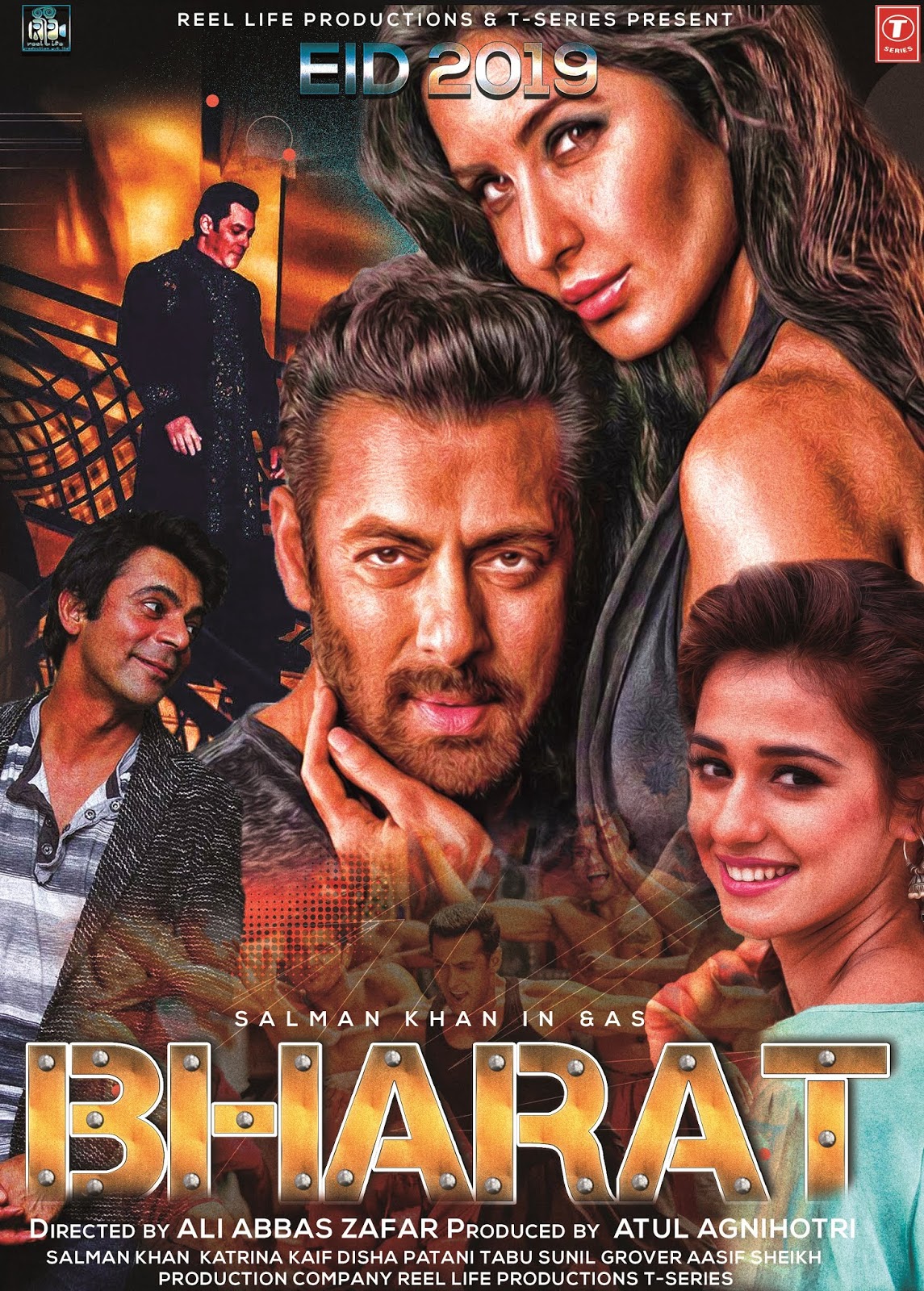Bharat 2019 Hindi Movie Pre-DVDRip 450Mb Download
