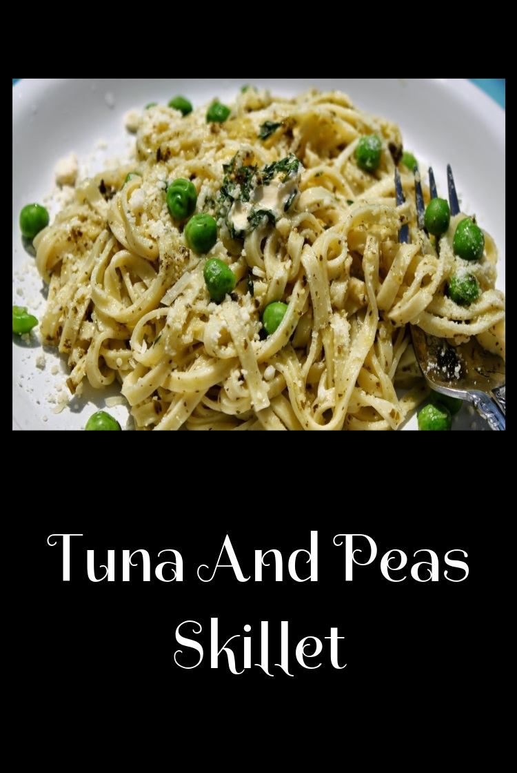 all in one pan like hamburger helper but Tuna helper homemade tuna peas with pasta skillet