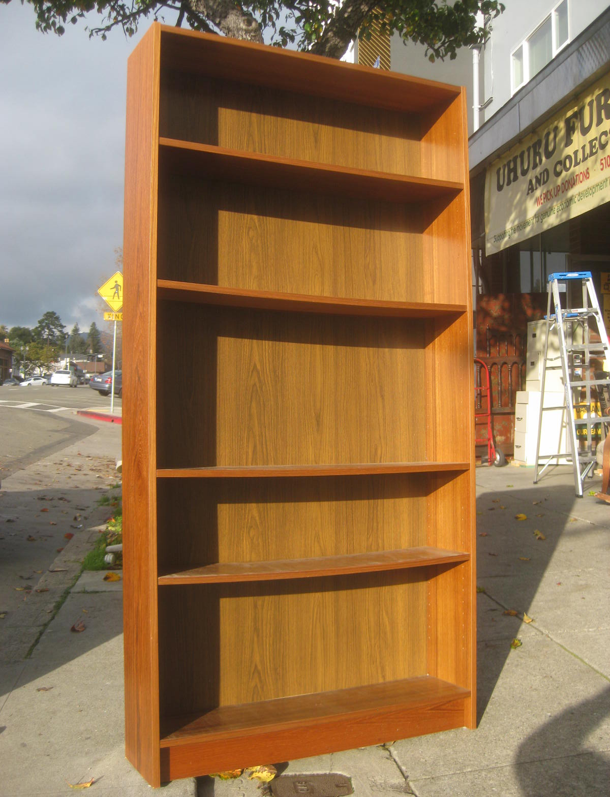 UHURU FURNITURE & COLLECTIBLES SOLD Teak Bookshelf 65