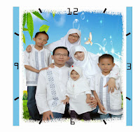 Jam diniding unik foto keluarga