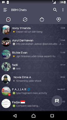 BBM DARK NAVY 3.0.0.18 Apk BBM DARK NAVY 3.0.0.18 Apk