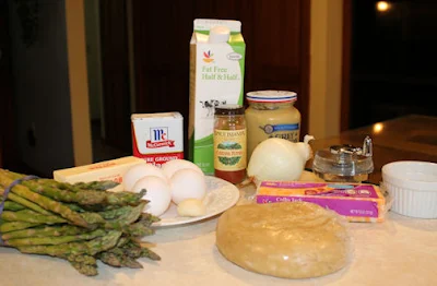 Asparagus Quiche Ingredients