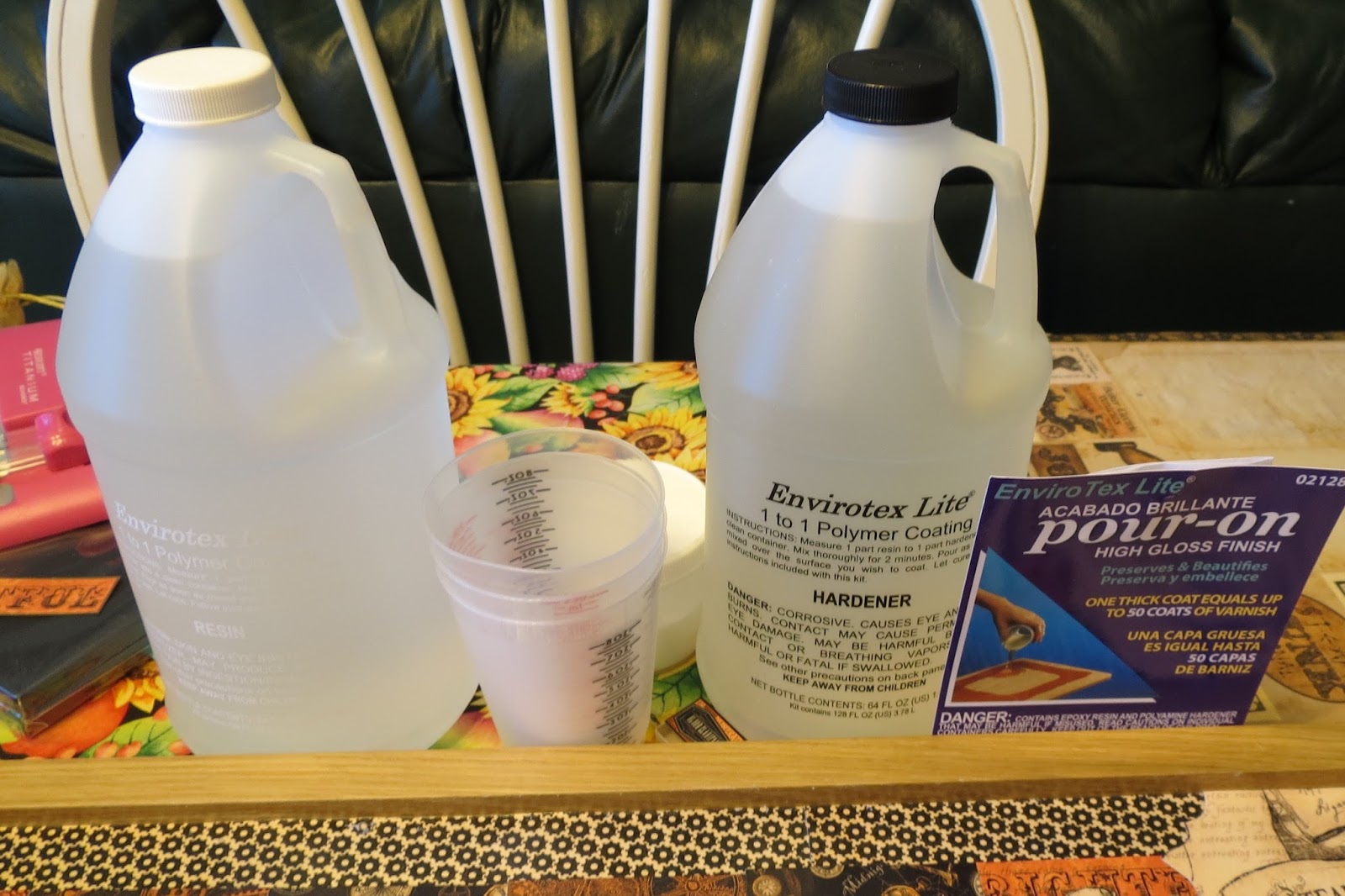 Resin Crafts Resin Filled TableTop