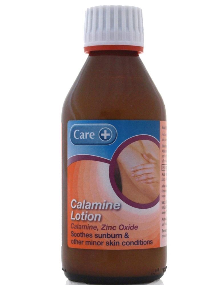 Overnight spot treatment: Calamine lotion