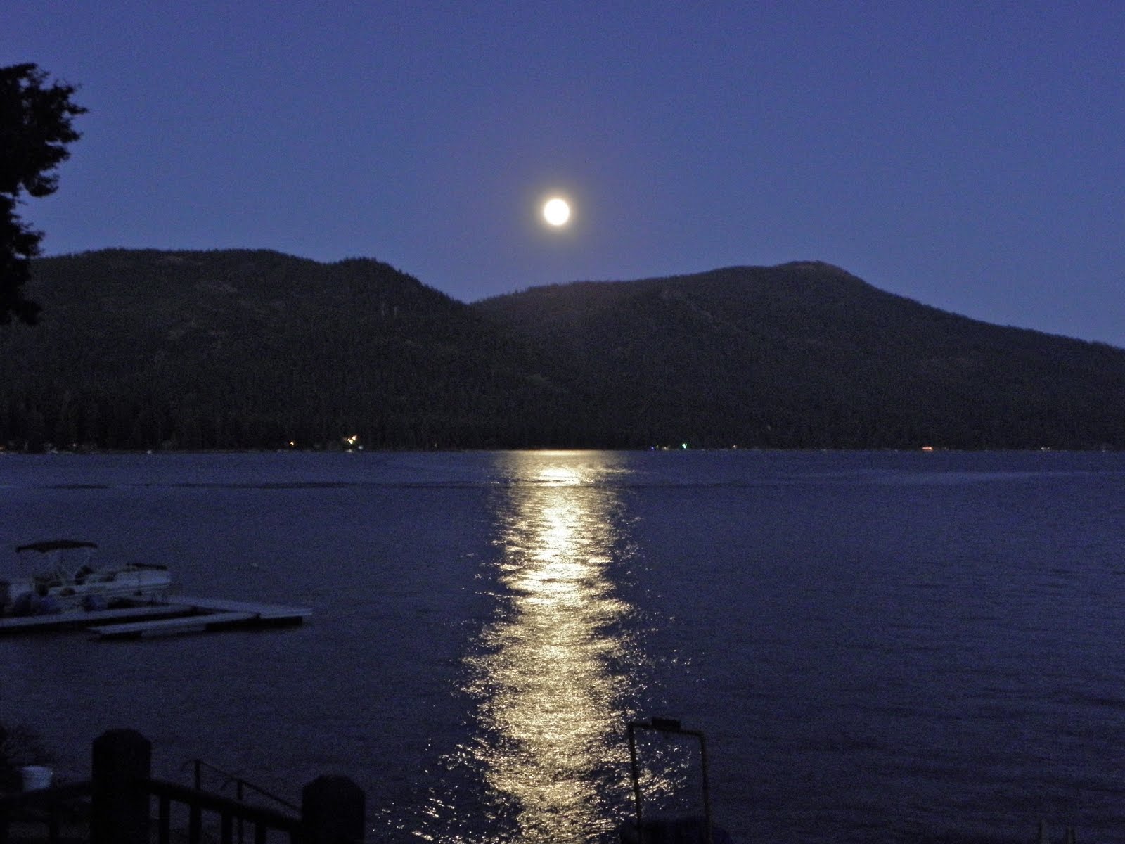 A Breath of Fresh Air Moonlight on the lake...........