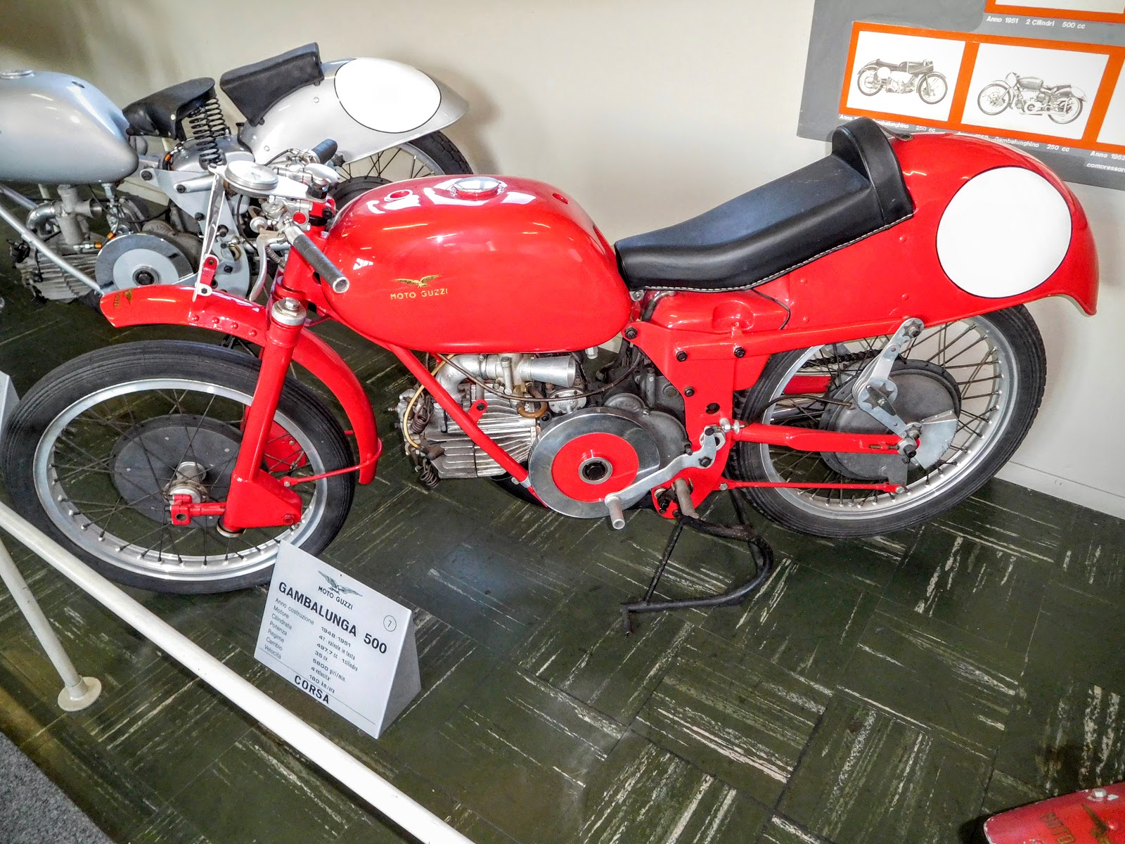 Tigho NYDucati: 1948-51 Moto Guzzi Gambalunga 500
