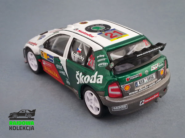 Abrex Škoda Fabia WRC Rally Argentina 2005