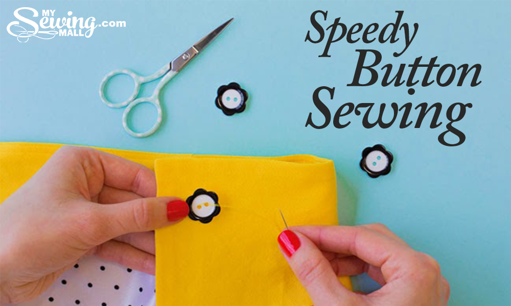 Speedy Button Sewing