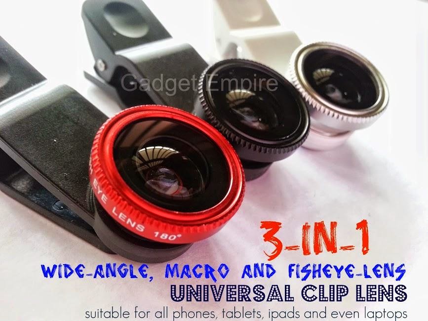 Next Level Technologies Gadgets Universal Clip Lens (3 in 1)