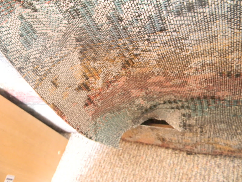 Pams Party & Practical Tips What to do with a hole in your couch?!