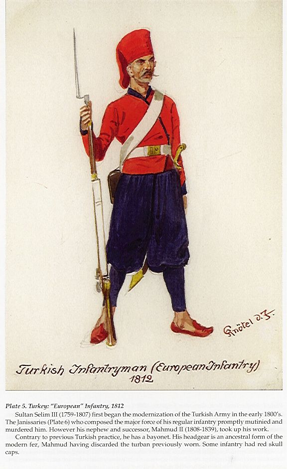 History in 1/72 A Turkish napoleonic army