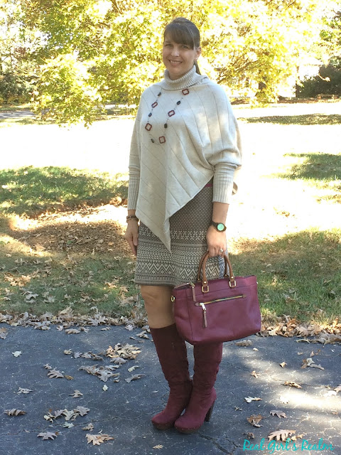 This poncho from Aventura Clothing is one of the hottest fall fashion trends and it can be dressed up or down.
