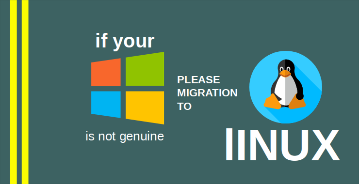 Berhenti Memakai Windows Bajakan dan Migrasi ke Linux
