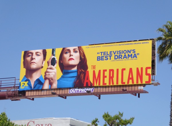 The Americans season 5 Emmy consideration billboard Americans season 5 Emmy consideration billboard