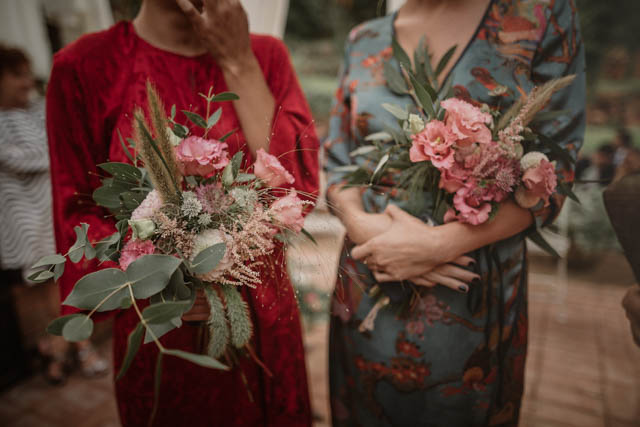 rosa clara vestido novia bohemia boda barcelona wedding boho