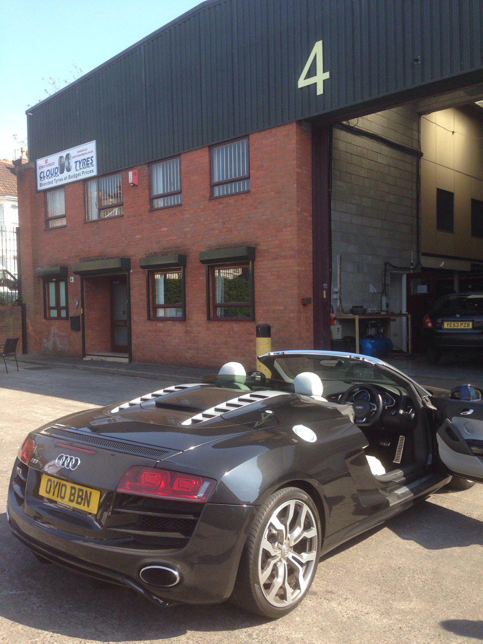 Part worn tyres in Bristol Tyre Measuring Units