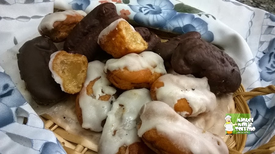 Petisus de Crema Pastelera