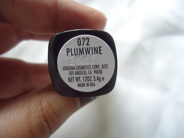 Jordana Ls-Lipstick Plum Wine Review,Swatches