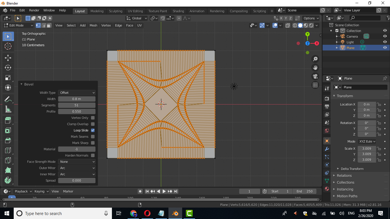 Blender 2.8 Bevel modifier tool fun beginner tutorial 2020 Blender 2