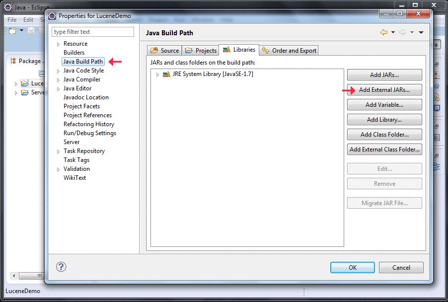 Lucene eclipse tutorial for beginners: Tutorial - Working with lucene ...