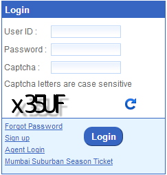 New IRCTC Login page New IRCTC nextgen Login Form