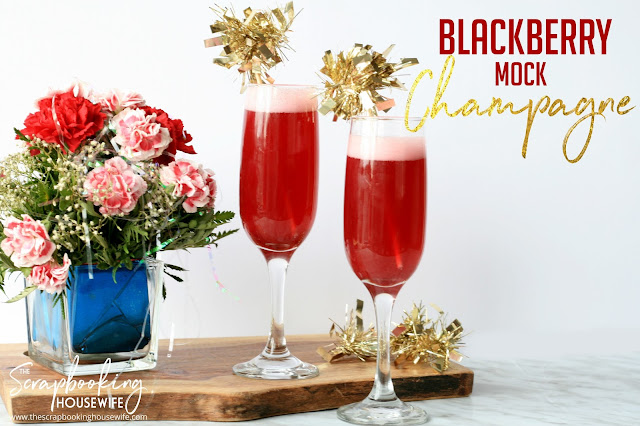 Blackberry Mock Champagne