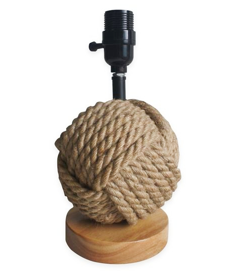 Rope Knot Ball Table Lamp Base