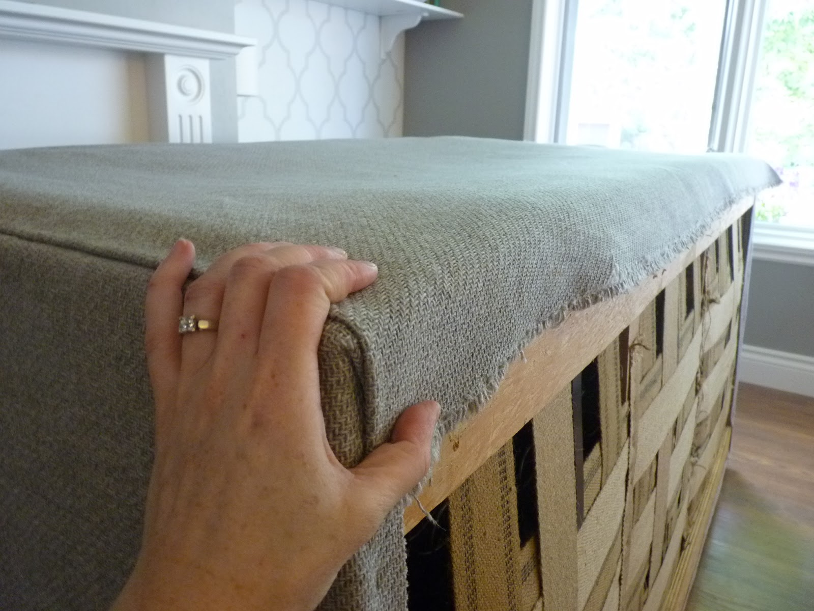 d i y d e s i g n How to ReUpholster a Sofa