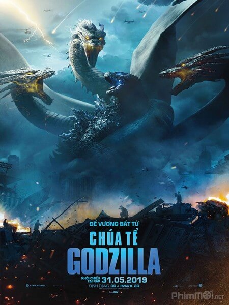 Chua te Godzilla: De vuong bat tu - Godzilla: King of the Monsters 2019 Vietsub Chua te Godzilla: De vuong bat tu - Godzilla: King of the Monsters 2019 Vietsub