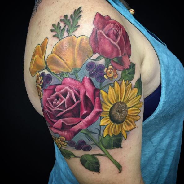 Floral Tattoos