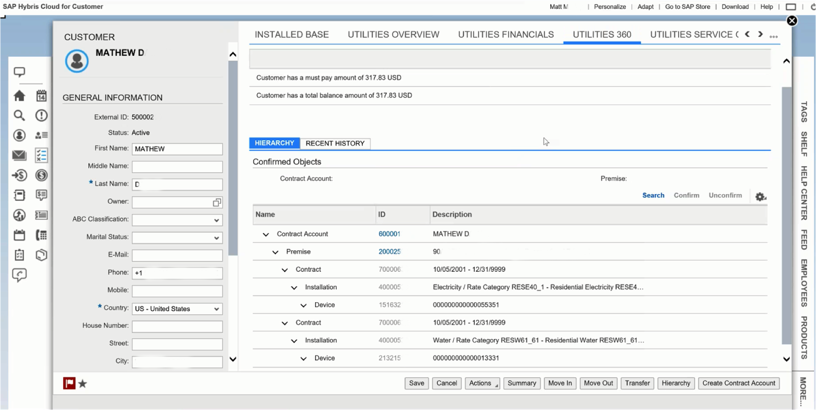 SAP FICO FERC Consulting for Utilities on SAP HPC America Utilities