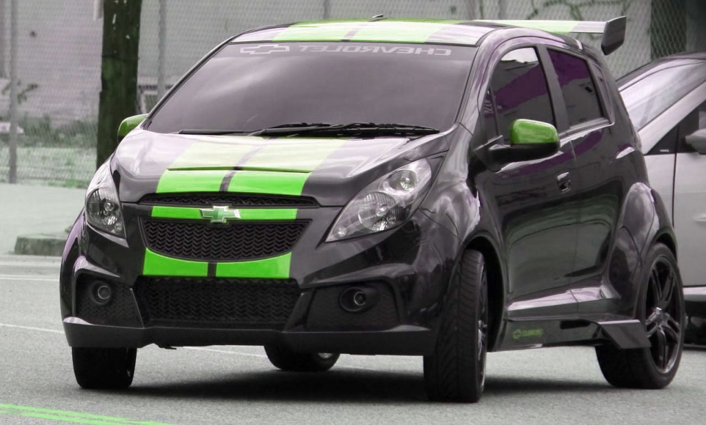 Interesting Facts Cars Used In Filming Transformers 3 Dark Of The Moon Skids Chevy Sparks Green Transformers 3 Cars