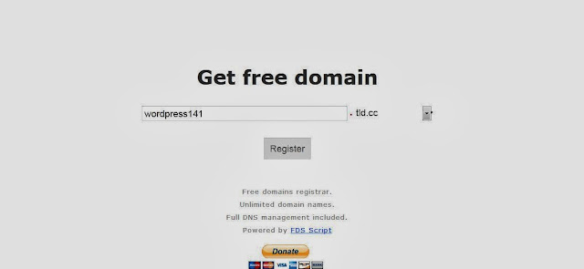 membuat domain name untuk website