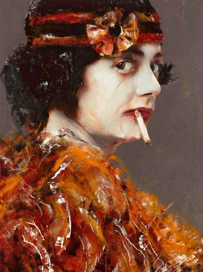 Современная испанская художница. Lita Cabellut