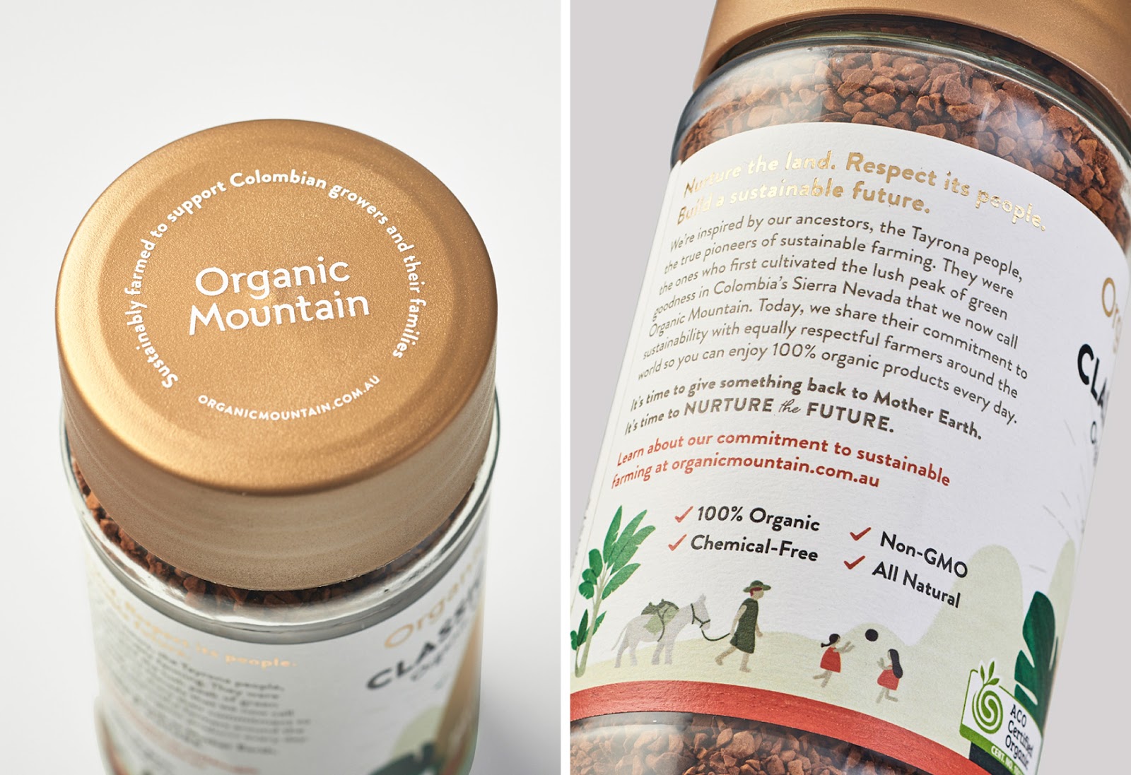 Organic Mountain Packaging Of The World