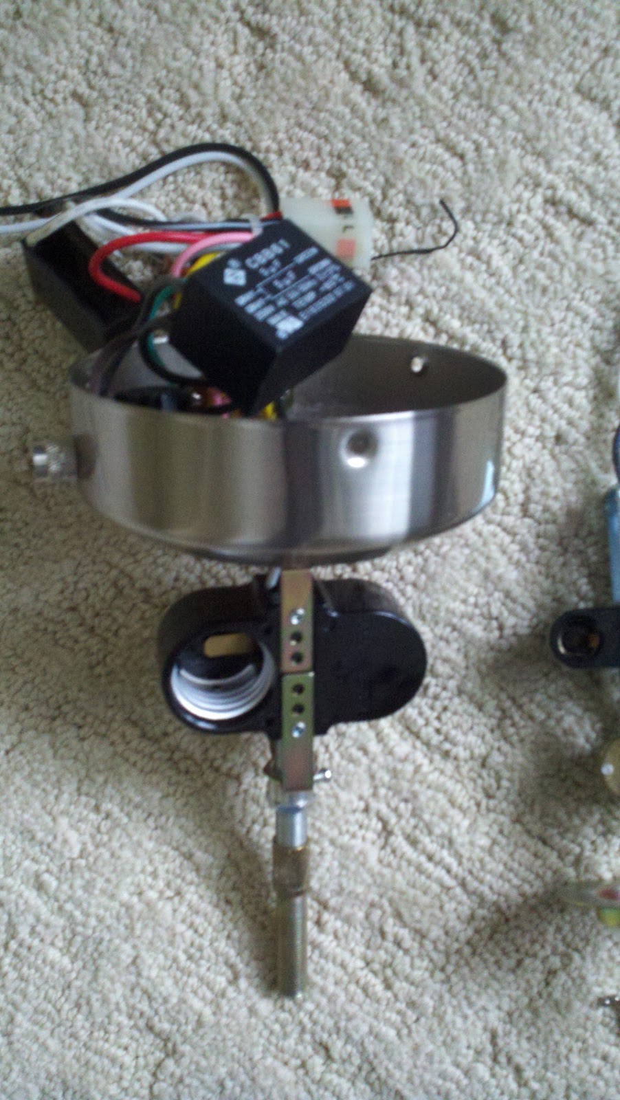 stuff we do convert a ceiling fan to led lighting led globe lights candelabra base