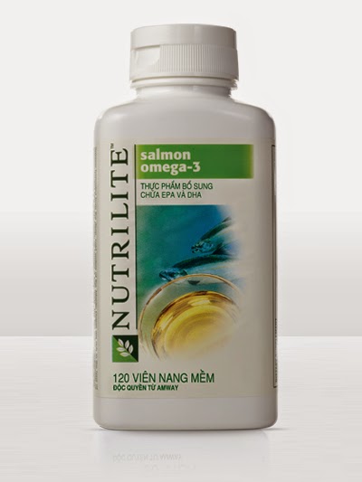 Nutrilite Salmon Omega - 3 của Amway viên dầu cá omega 3 giá rẻ