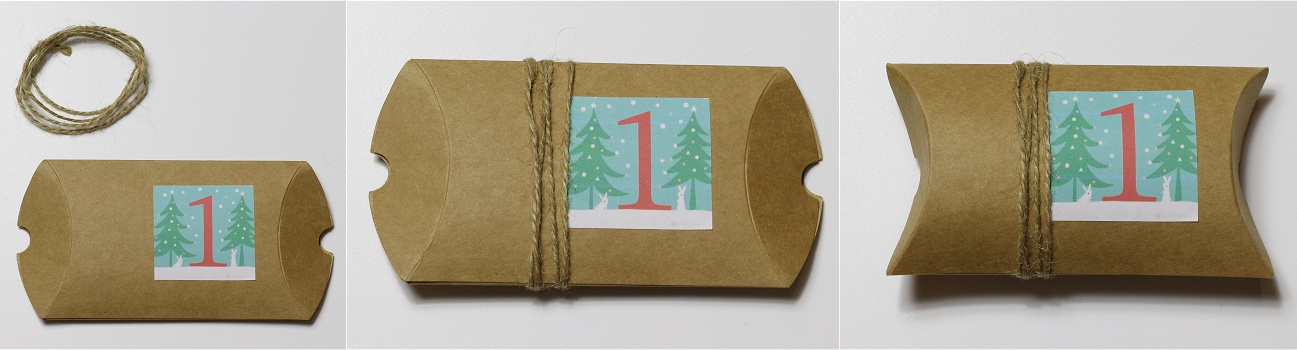 Adventskalender aus Geschenkschachteln Anleitung 3
