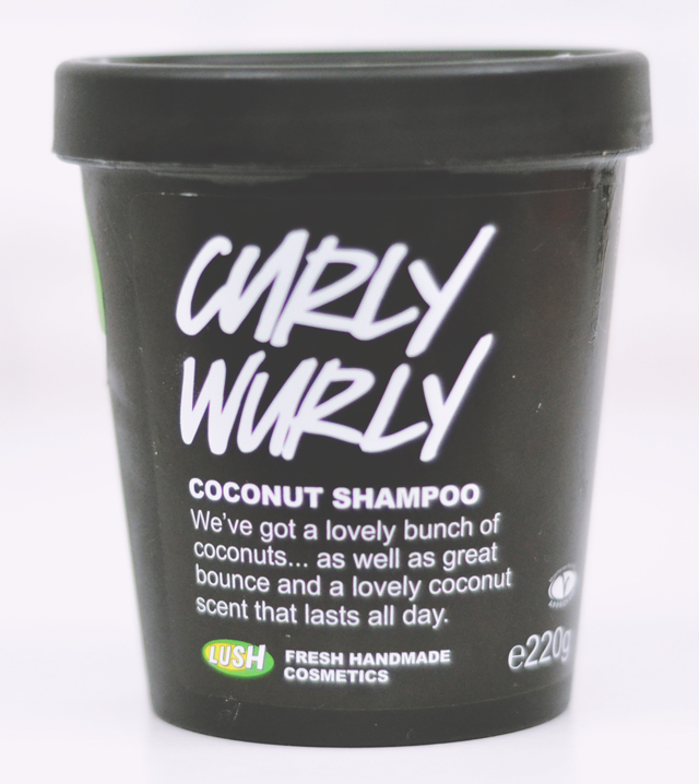 Becky Review // Lush Curly and Happy Happy Joy Joy Conditioner