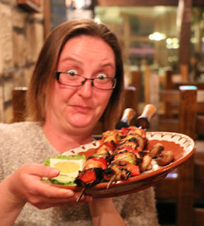 A excited by her Shashlak A excited by her Shashlak
