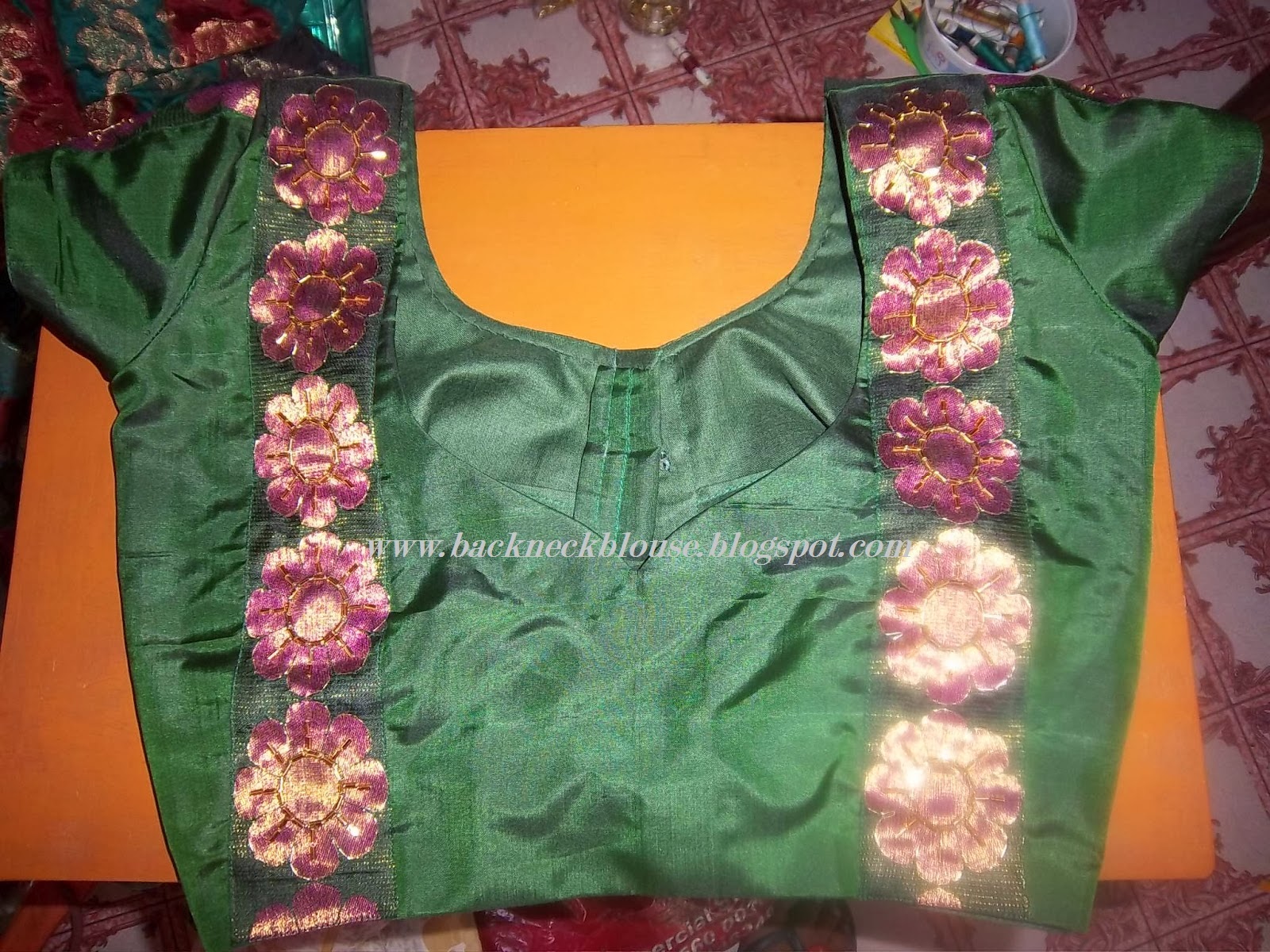 BACK NECK BLOUSE READY MADE AND CUSTOMIZED DESIGNER BLOUSE WITH BLOUSE