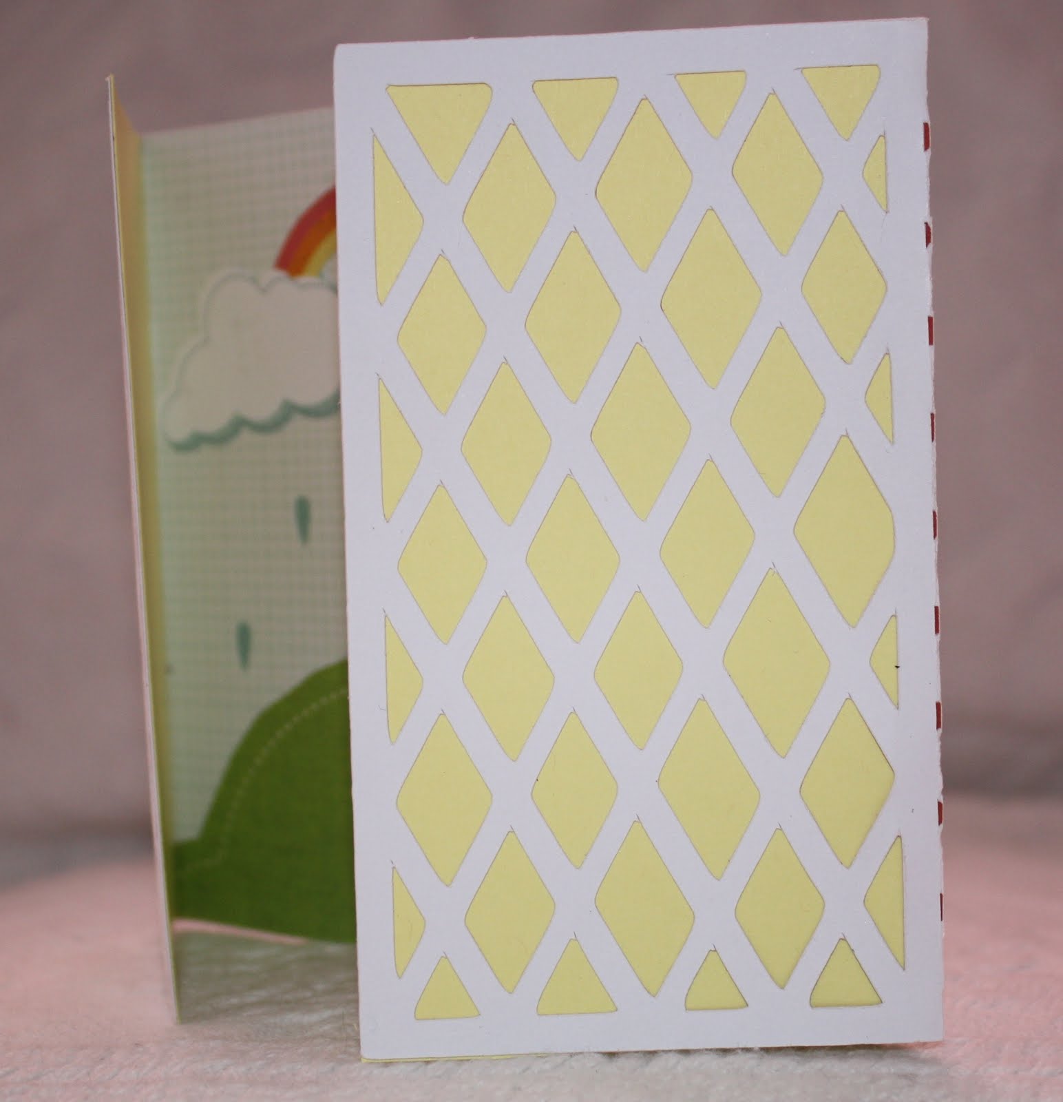 Jenny's Crafty Creations Lattice Card