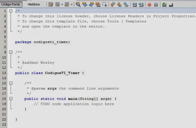 Códigos TI: Post 5 - Pegando data e hora com TimerBean no Java