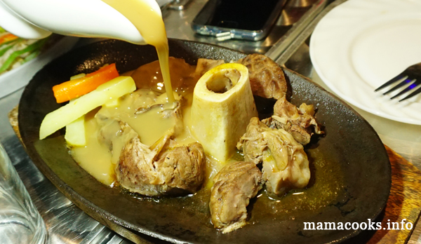 Stow Away Restobar - Bacolod restaurant - sizzling bulalo